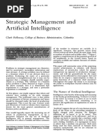 4-Strategic Management and Artifical Intelligence