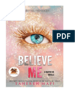 6.5. Believe Me - Tahereh Mafi