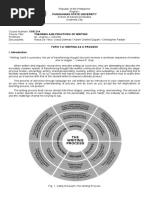 Writing As A Process Report
