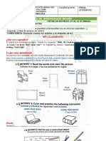 #3 Guía de Aprendizaje Inglés 2°. Febrero 27 Al 10 Marzo