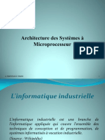 Architecture Des Systèmes À Microprocesseur - 2022