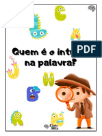 Alfabetizaçao Quebra Cabeça Atividades Suzano Adriana Silva PDF