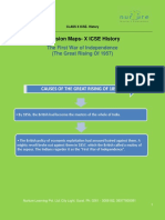 Revision Maps - X ICSE History