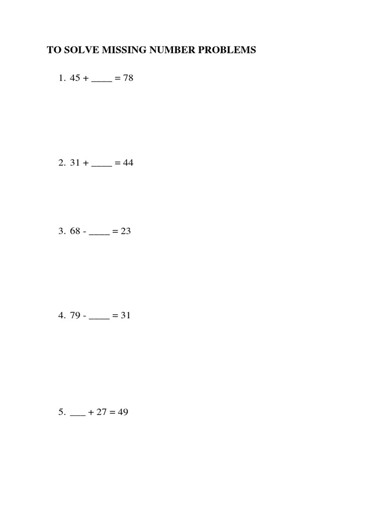 to-solve-missing-number-problems-pdf