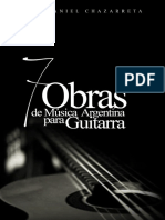 7 Obras de Musica Argentina Para Guitarra
