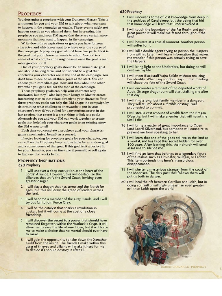Prophecy Pdf