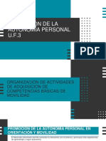 U.f.3 Promoción Autonomía Personal