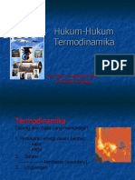 Pertemuan 12 Hukum-Hukum Termodinamika