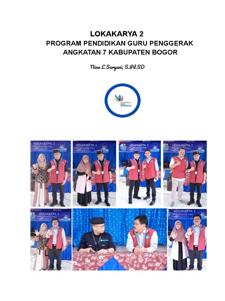 Lokakarya 2 PGP CGP Angkatan 7 Bogor | PDF | Karier & Perkembangan