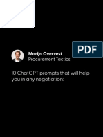 10 ChatGPT Prompts That Will Help You in Any Negotiation