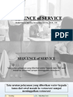 SEQUENCE of SERVICE