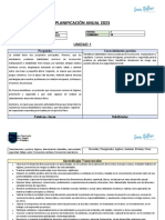 Planificación E. Física y Salud 3ro y 4to Básico