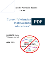 violencia en instituciones educativas. BULLIYING 