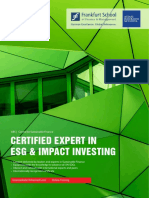 Certified Expert in ESG and Impact Investing 2022