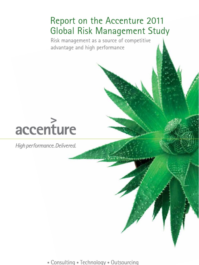 Accenture Global Risk Management Study 2011 | PDF | Enterprise Risk ...