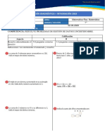 Evaluación Diagnóstica 1°-Rm