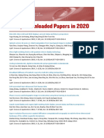 LSA Website Top Downloaded Papers in 2020 1