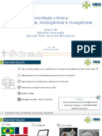 Aula 08 - Toxicologia Crônica