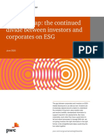 5A. Consultants Professionals PWC Esg Divide Investors Corporates