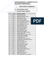 Distribucion Por Aulas OPE CGPA CAS