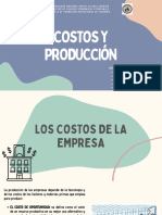 COSTOS Y PRODUCCIÓN
