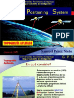 GPS aplicaciones topografía