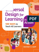 Universal Design Learning: To Teach All Learners