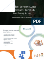 Stimulasi Sensori Kunci Optimalisasi Tumbuh Kembang Anak