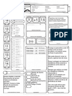 Ficha Oficial D&D 5E Editável