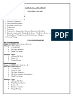 Class XI Syllabus 2023-24