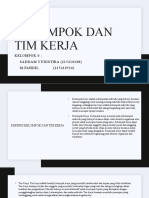 Kelompok Dan Tim Kerja (Perilaku Organisasi)