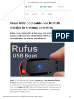 Crear USB Booteable Con RUFUS Instalar To Sistema Operativo-1