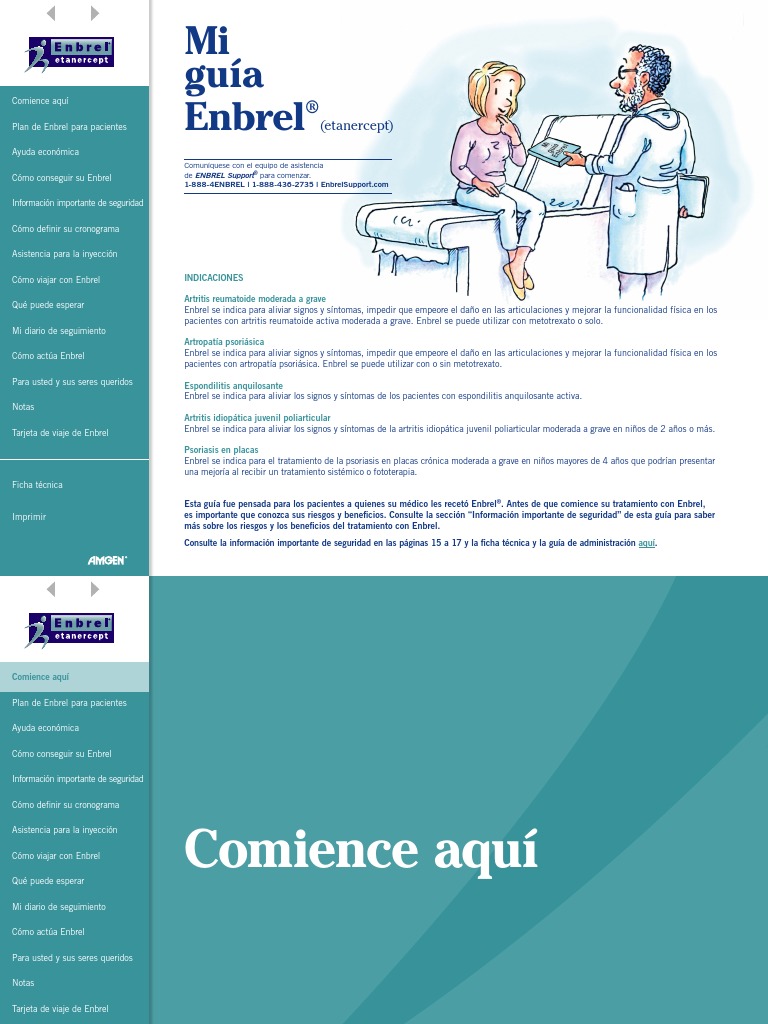 My Enbrel Guide Guide Spanish PDF Medicare (Estados Unidos) Cáncer