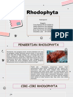 Kelompok 6 - Rhodophyta - Taksonomi Monera Dan Protista