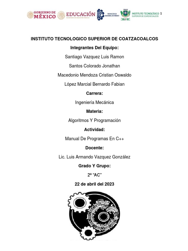Manual Unidad 4, While, For Y Do While | PDF | Programa de computadora ...