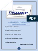 Diagrama de Flujo de Procedimiento Arbitral