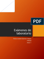 Exámenes de Laboratorio