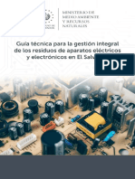 Guía Técnica para La Gestión Integral de Los Residuos de Aparatos Eléctricos y Electrónicos en El Salvador