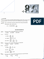 Chapter 9 Percentage