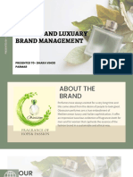 Fashion and Luxuary Brand Management