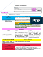 25 de Abril Actividad de Aprendizaje