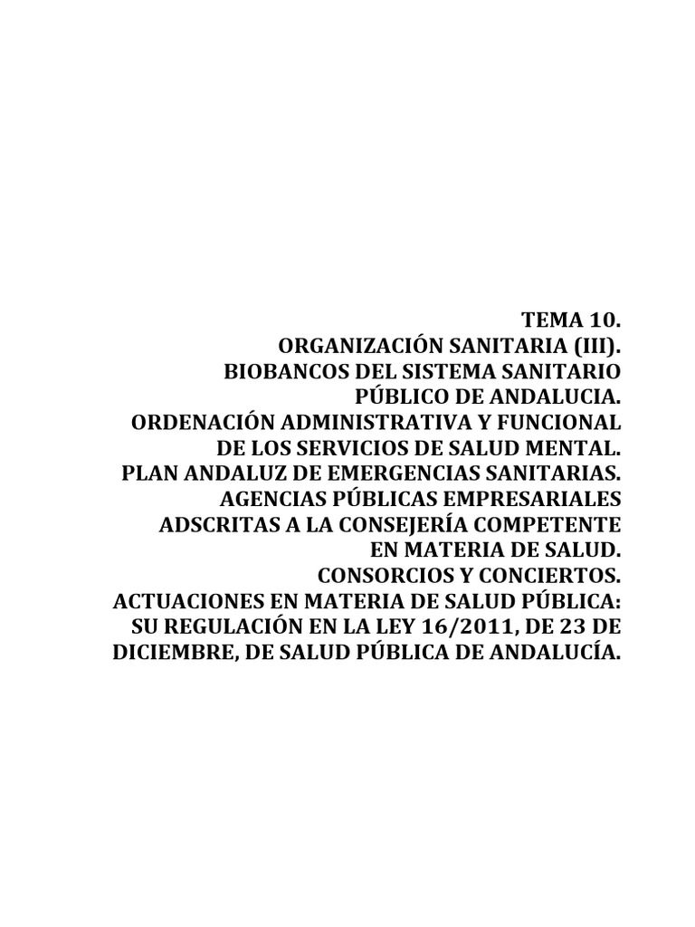 Biobancos en el Sistema Sanitario de Andalucía | PDF | Hospital | Salud ...