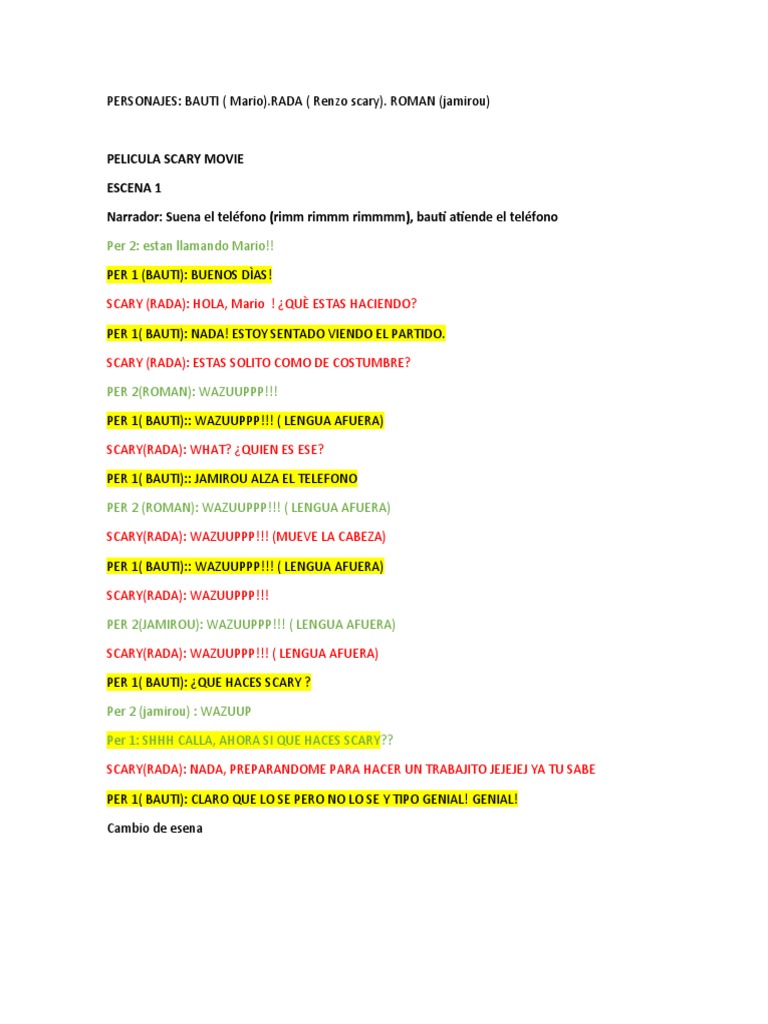 Teatro Dialogo | PDF