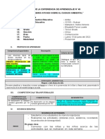 Sesión de La Experiencia de Aprendizaje N 49