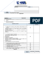 Guía Estructurada de Evaluación EXPOSICIÓN UNIDAD 3 Y 4