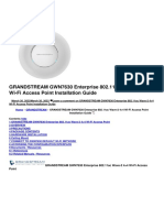 gwn7630 Enterprise 802 11ac Wave 2 4x4 Wi Fi Access Point Manual