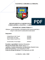 PDF Informe 7 Grupo4 A Potenciometria Determinacion Potenciometrica de PH y Curvas de Valoracion Acido Base - Compress