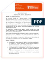 Crédito para Capital de Inversión