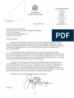 January 24, 2007 - Senator Flanagan Requests To Take Part in The Ash Hearing