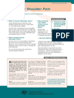 CP 94d - Information Sheet 4 - Acute Shoulder Pain